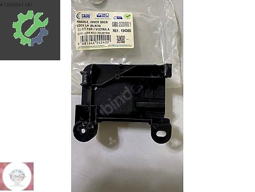 Vectra A İç Açma Kolu Sol Siyah Cabu 134365