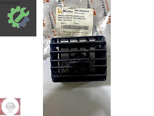 Vectra B Ön Sol Kalorifer Izgarası Difizör 1814985 METTE