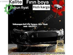 Volkswagen Golf 6 Ön Tampon -Sıfır- Siyah renk – KALITE!!! (3. Adet)