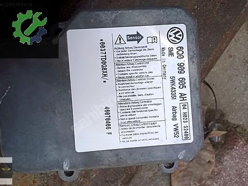 Volkswagen Jetta Beyin 6Q0909605 çıkma parça