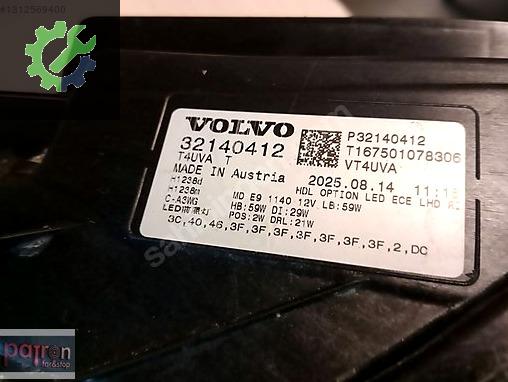 Volvo XC40 Sağ Ön Far 32140412 çıkma parça