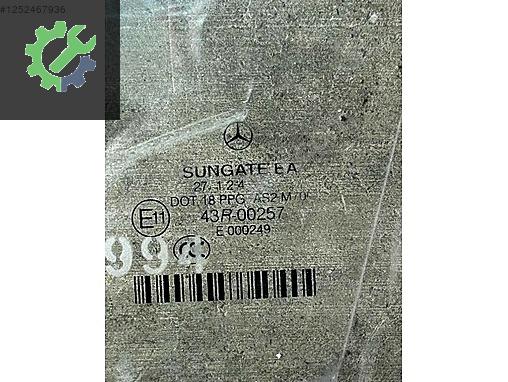 W2217200718 43R-00257 MERCEDES W221 S CLASS SOL ÖN KAPI ÇİFT CAM