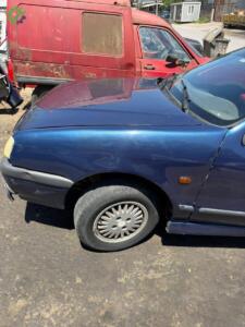 renault r19 sol ön çamurluk mavi renk çıkma