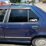 renault R19 sol arka kapı mavi renk