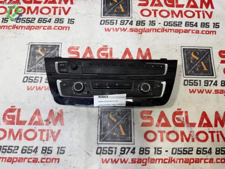 BMW Klima Kontrol Paneli çıkma parça