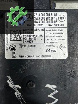 A0009055103 A0009052804 05 MERCEDES W204 W207 W212 RADAR BEYNİ