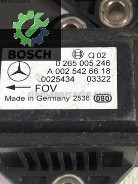 Mercedes-Benz E Serisi Darbe Sensörü A0025426618 çıkma parça