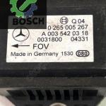 A0035420318 MERCEDES W211 W219 W169 AİRBAG DARBE İVME SENSÖRÜ