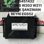 A0325451432 MERCEDES W203 W211 OTOMATİK ŞANZIMAN BEYNİ EGS52