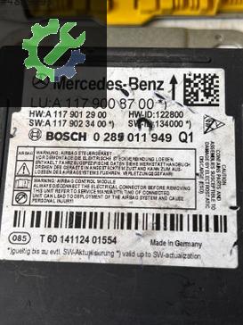 A1179009300 A1179008700 MERCEDES W246 CLA GLA AİRBAG BEYNİ