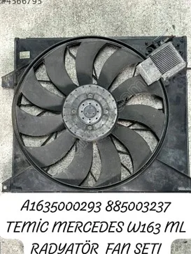Mercedes-Benz SL Fan çıkma parça