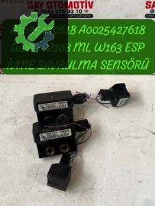 A1635420618 A0025427618 W208 ML W163 ESP İVME SAVRULMA SENSÖRÜ