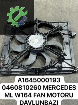 Mercedes-Benz SL Fan çıkma parça