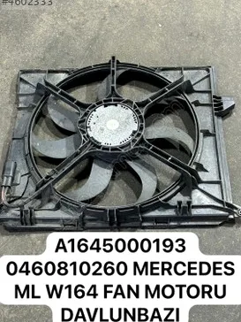 Mercedes-Benz ML Fan çıkma parça