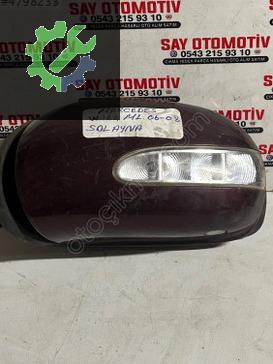 A1648101916 MERCEDES W164 ML SOL DİKİZ AYNASI KATLANIR