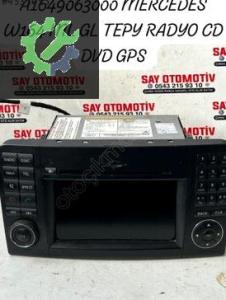 A1649063000 MERCEDES W164 ML GL TEPY RADYO CD DVD GPS
