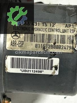 Mercedes-Benz SL ABS Pompası A1664311512 çıkma parça