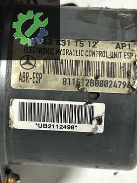 A1664311512 A1669013400 MERCEDES ML W166 GL ABS POMPASI BEYNİ