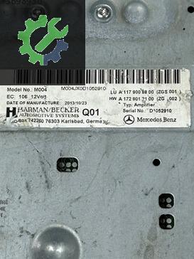 A1729008800 MERCEDES CLA AMG AMFİ HARMAN BECKER A1729012100