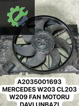Mercedes-Benz C Serisi Fan çıkma parça