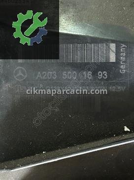 Mercedes-Benz C Serisi Fan A2035001693 çıkma parça