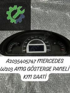 A2035405747 MERCEDES W203 AMG GÖSTERGE PANELİ KM SAATİ