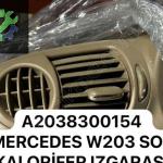 A2038300154 MERCEDES W203 SOL KALORİFER IZGARASI HAVA MENFEZİ