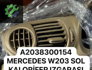 A2038300154 MERCEDES W203 SOL KALORİFER IZGARASI HAVA MENFEZİ