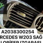A2038300254 MERCEDES W203 SAĞ KALORİFER IZGARASI HAVA MENFEZİ