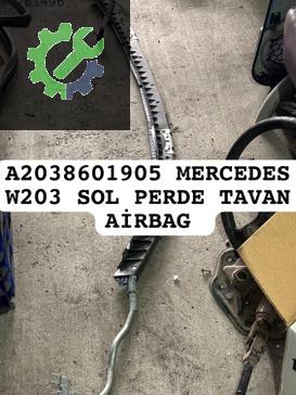 Mercedes-Benz C Serisi Tavan Airbag çıkma parça