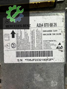 A2048706826 A2049013502 MERCEDES W204 C CLASS AİRBAG BEYNİ