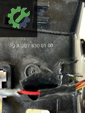 A2078300100 MERCEDES C207 SOL KALORİFER IZGARASI HAVA MENFEZİ