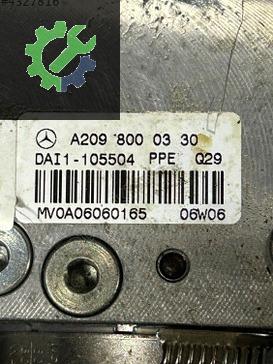 A2098000330 MERCEDES W209 CLK A209 CABRIOLET TENTE MOTORU