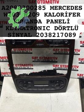 Mercedes-Benz C Serisi Kalorifer Kontrol Paneli çıkma parça
