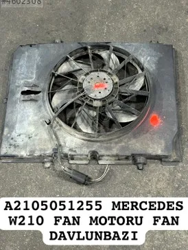 Mercedes-Benz E Serisi Fan çıkma parça