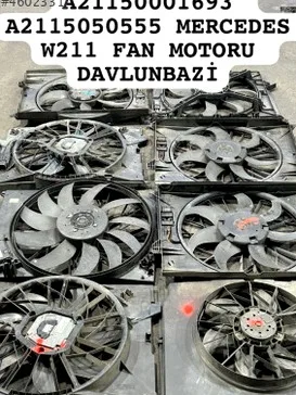 Mercedes-Benz E Serisi Fan çıkma parça