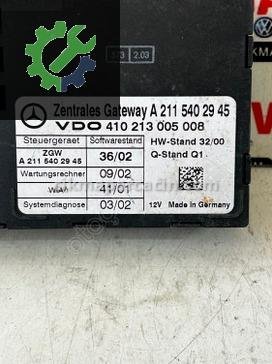 Mercedes-Benz E Serisi Gateway Beyni A2115402945 çıkma parça