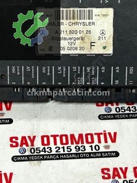 Mercedes-Benz E Serisi Şoför Koltuğu A2118200126 çıkma parça