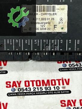 A2118200126 MERCEDES W211 E CLASS SOL ŞOFÖR KOLTUK BEYNİ