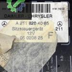 A2118204085 MERCEDES W211 SOL HAREKETLİ KOLTUK BEYNİ