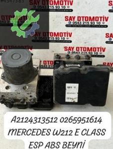 A2124313512 0265951614 MERCEDES W212 E CLASS ESP ABS BEYNİ (2. Adet)