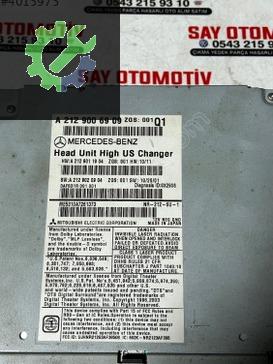 A2129006909 MERCEDES W212 TEYP RADYO ORJ ÇIKMA