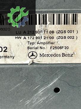A2129007108 MERCEDES W212 AMFİ HARMAN BECKER