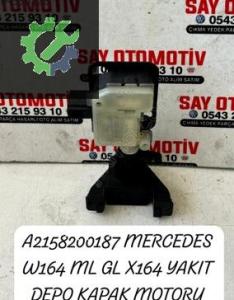 A2158200187 MERCEDES W164 ML GL X164 YAKIT DEPO KAPAK MOTORU (2. Adet)