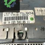 A2205408511 MERCEDES S CLASS GÖSTERGE KM SAATİ S500 0263605185