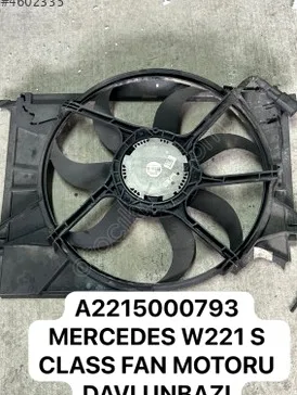 Mercedes-Benz S Serisi Fan çıkma parça