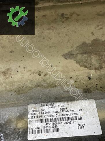 A2216900340 W221 SOL MARŞPİYEL KAPLAMA
