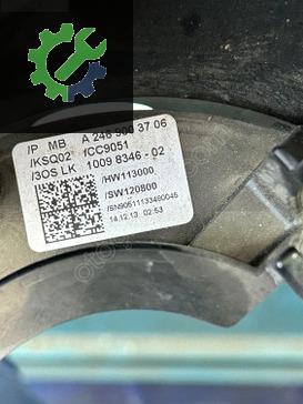 A2469003705 MERCEDES B CLAAS DİREKSİYON ALT ÜST KAPLAMA
