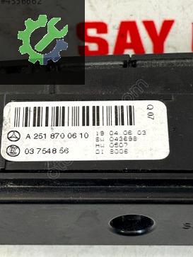 A2518700610 MERCEDES W164 ML W251 R DÖRTLÜ İKAZ SİNYAL DÜĞMESİ
