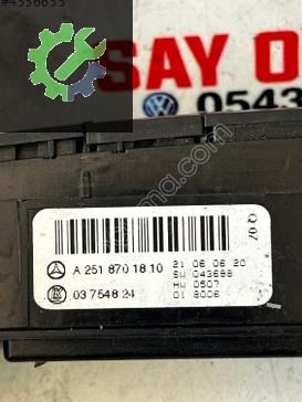 A2518701810 MERCEDES W251 R CLASS DÖRTLÜ İKAZ SİNYAL DÜĞMESİ